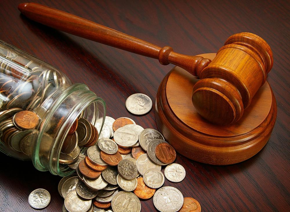 Bail is cash paid to the court by a defendant to secure their release from jail.