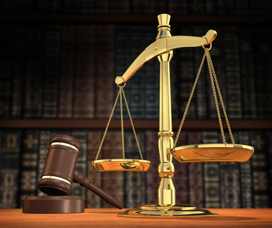 Judges preside at legal functions.