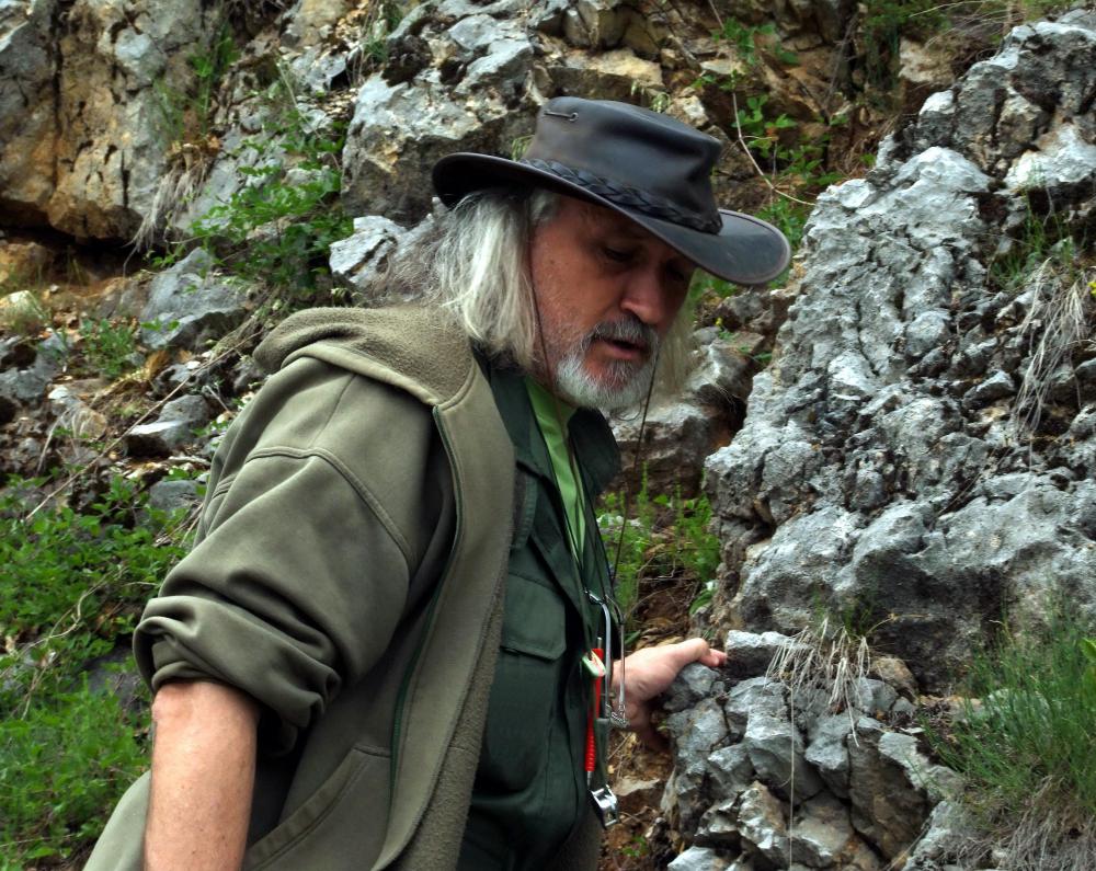 Geologists often work in the field studying natural rock and mineral formations.