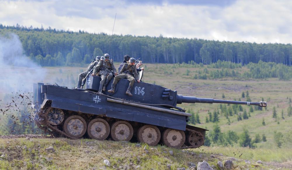 Tanker boots are designed to worn by those who ride in tanks.