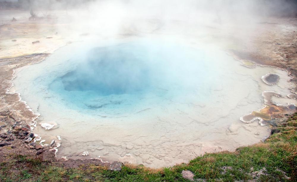 Geysers are a natural source of geothermal energy.