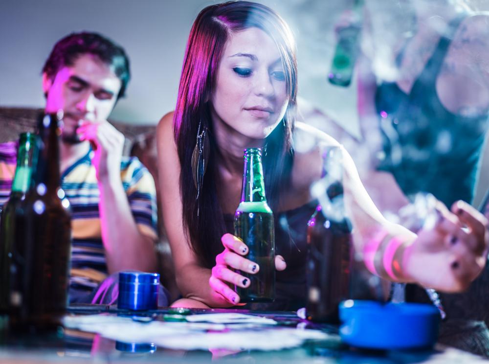 Marijuana and alcohol may cause psychosis.