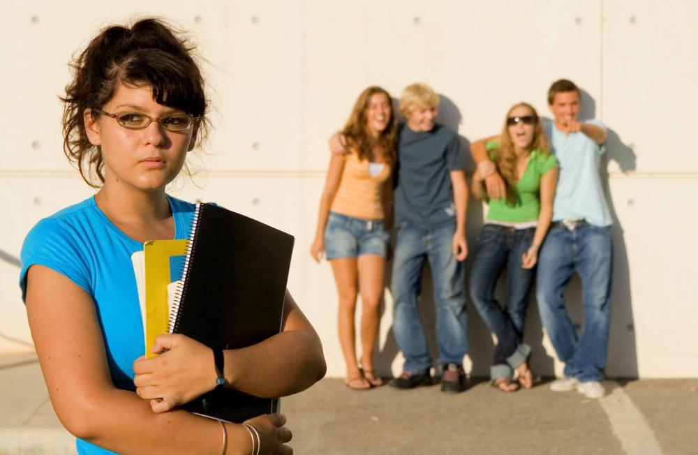 Social bullies may mock a target's appearance or academic aptitude in an attempt to ostracize them from a group.
