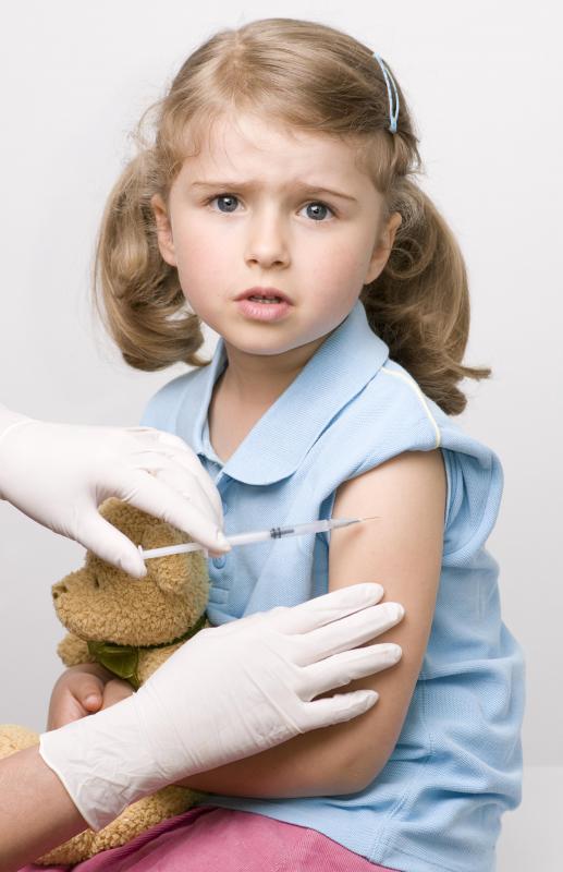 Many countries require a series of vaccinations of common diseases to be given to children.