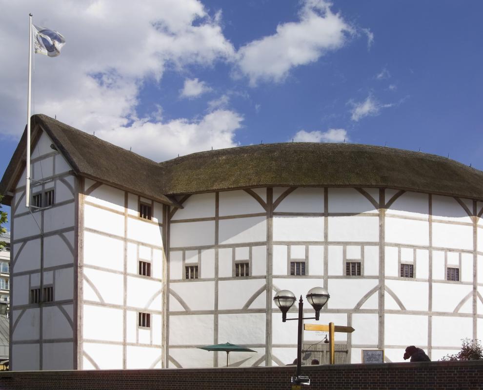 Shakespeare's plays were famously performed at the Globe Theater, which was rebuilt in recent years.