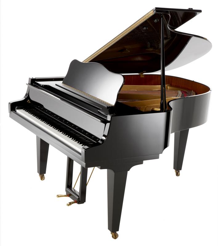Many musicians learned the basics on the piano.