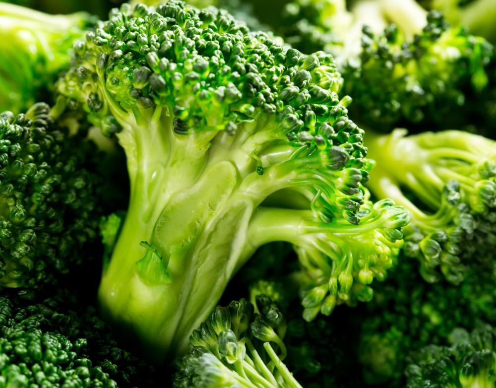 Superoxide dismutase occurs naturally in vegetables like broccoli.