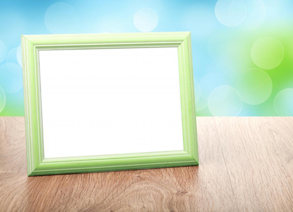 Picture frames are great for displaying photos and art.