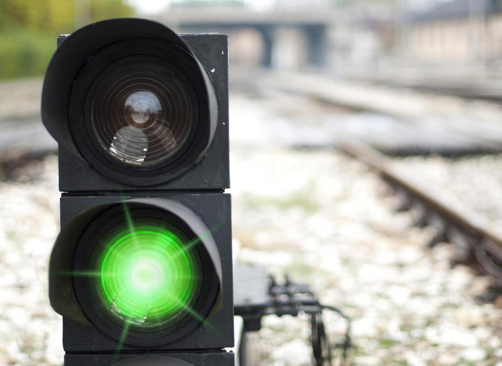 Heavy-duty electric relays can be used to control railroad signaling devices.