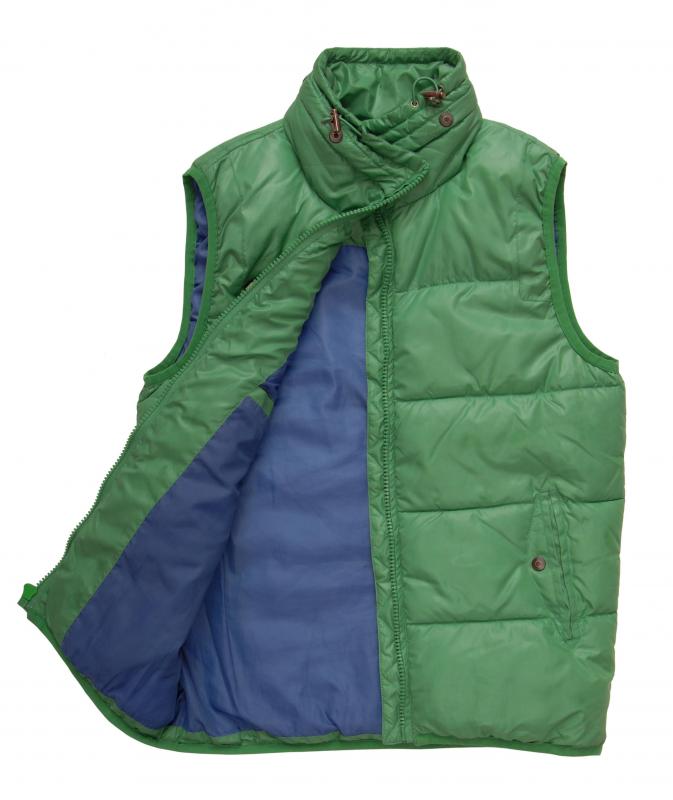 Many winter garments have an interlining.