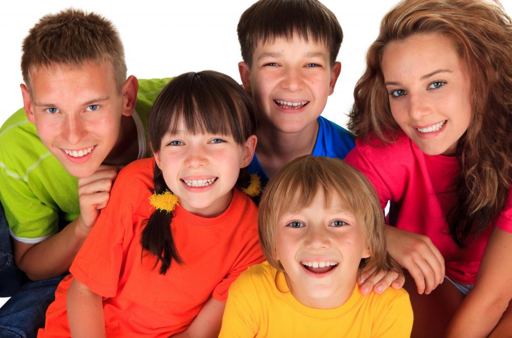 Cousins are part of a person's family tree.