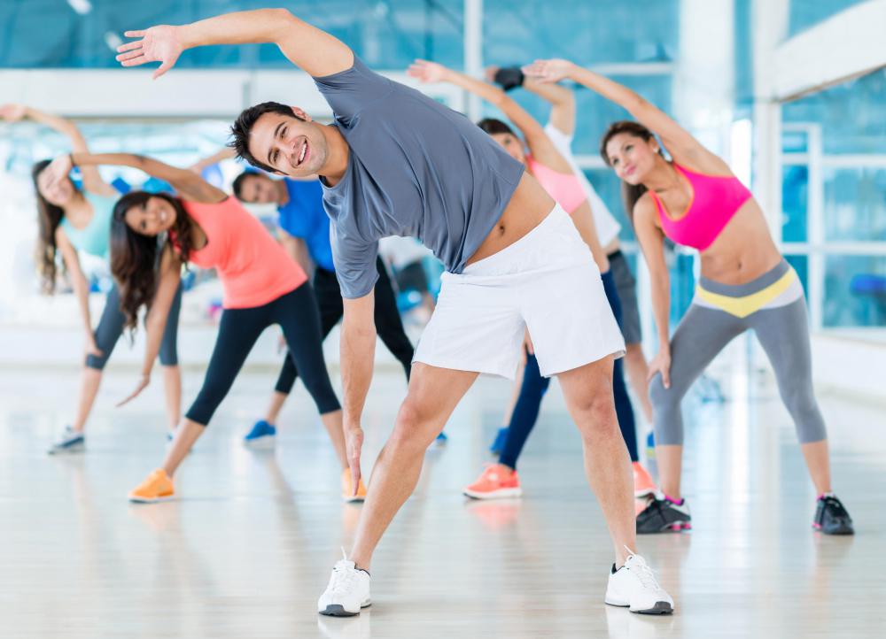 Side bends -- a type of lateral flexion -- can help tone the oblique muscles on the sides of the stomach and lower back.
