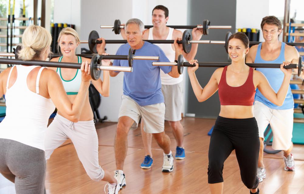 Lunges can help strengthen and tone the adductors of the inner thighs and hips.