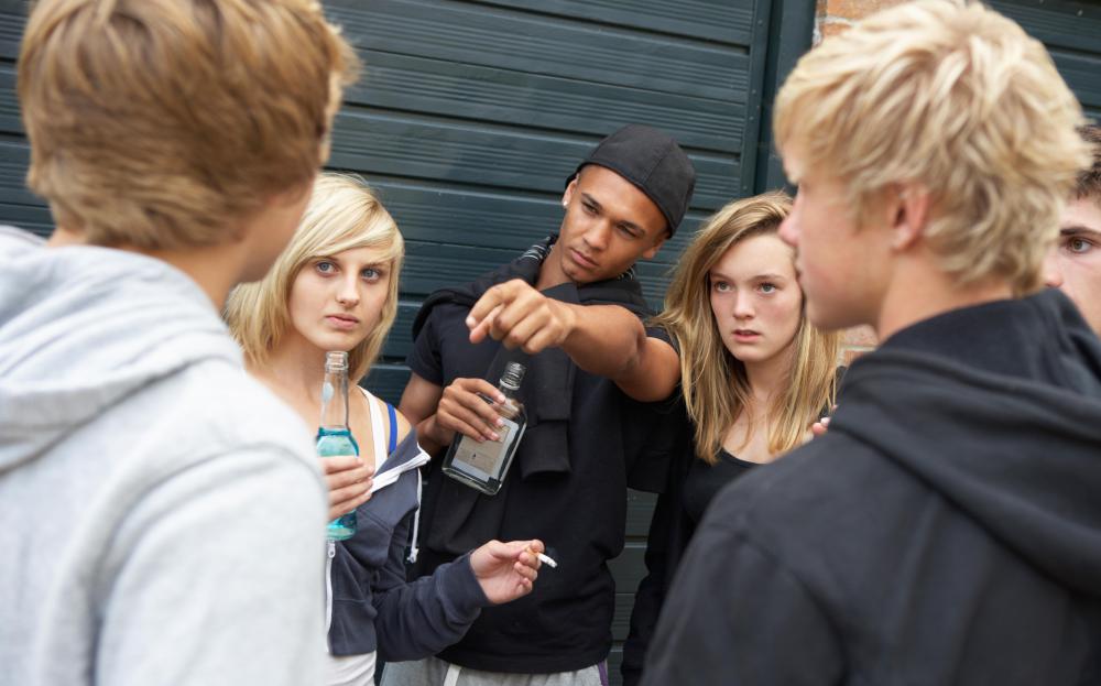 Peer pressure can influence people to make bad decisions.