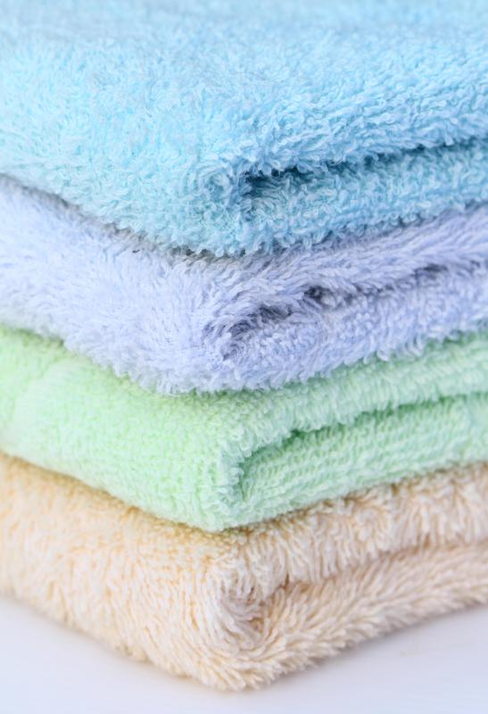 Dobby borders are found on towels.
