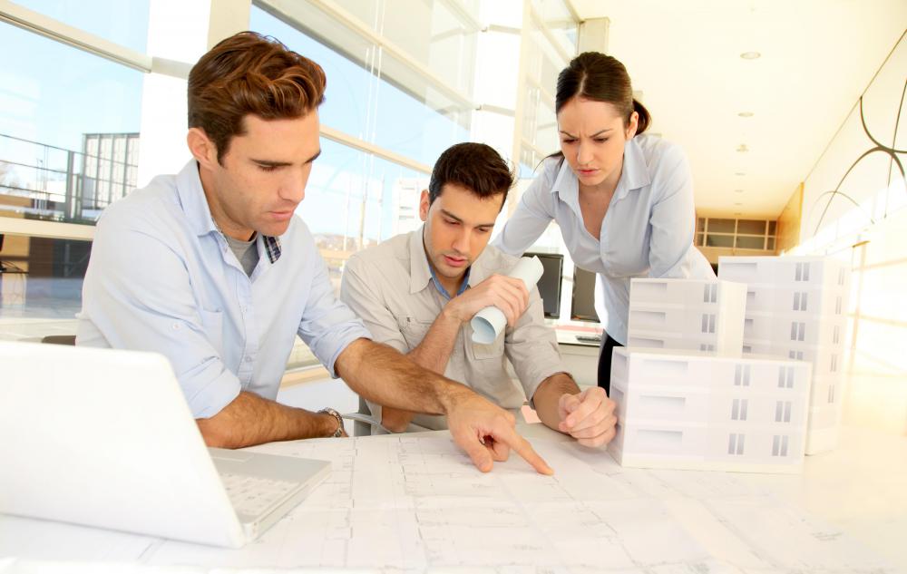 An architectural rendering is a document used to present design ideas to clients.