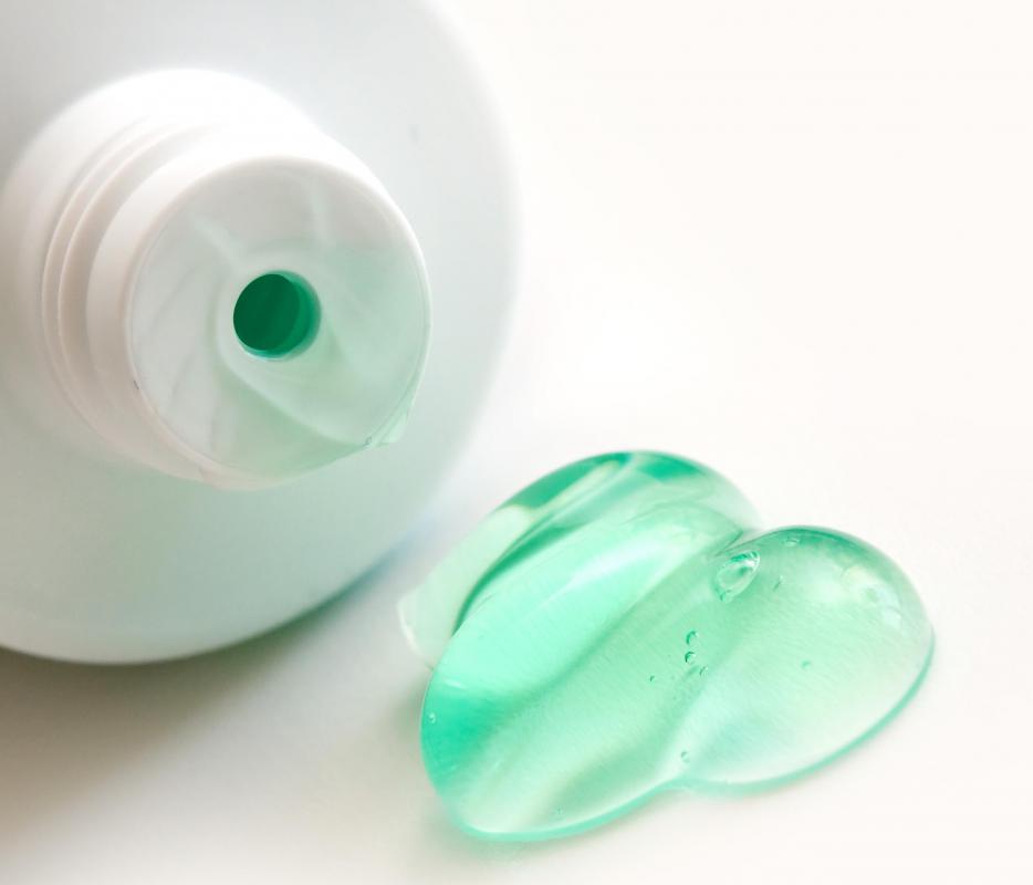Hair gel is notorious for causing stiffness in hair.