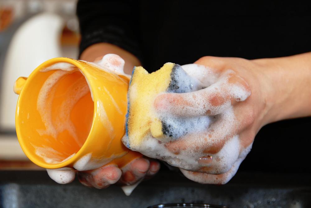 Some materials cannot be put through a dishwasher.