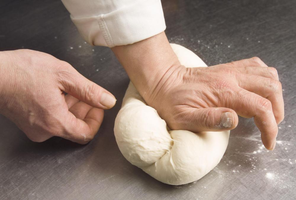 Bakers can get a repetitive strain injury from kneading dough.