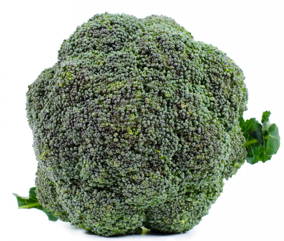 Broccoli has a stronger flavor than cauliflower and higher in fiber per serving.