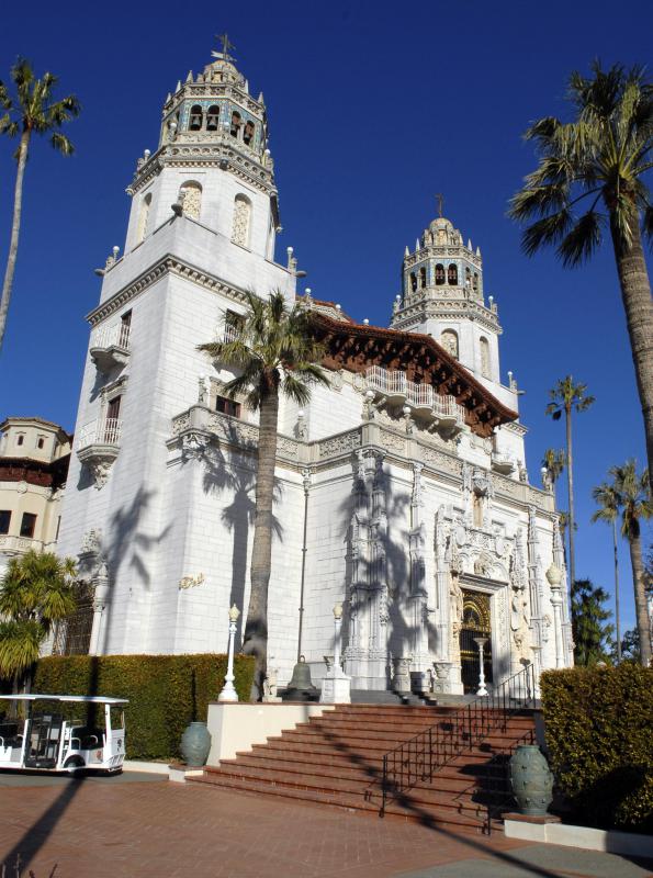 William Randolph Hearst's estate was designed by Julia Morgan.