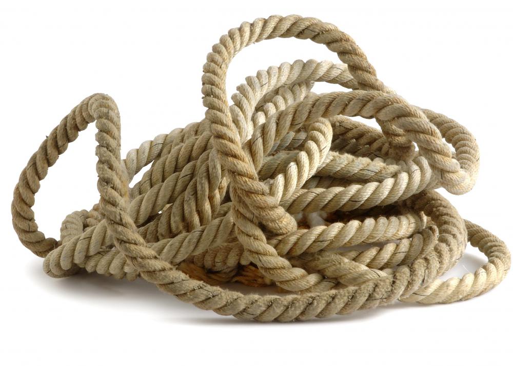 Hemp fibers make strong and long-lasting rope.