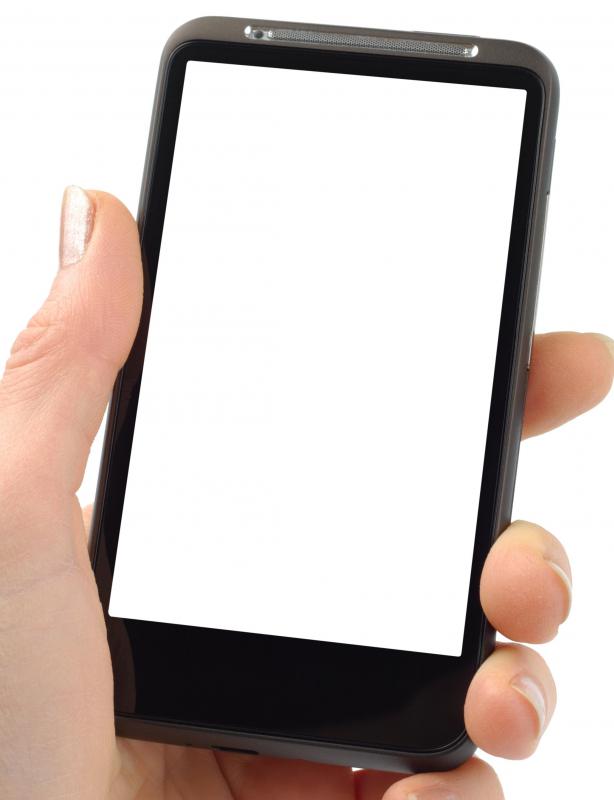 Smartphones allow users to access the Internet.