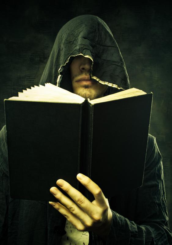 Horror books may have supernatural elements to increase suspense.