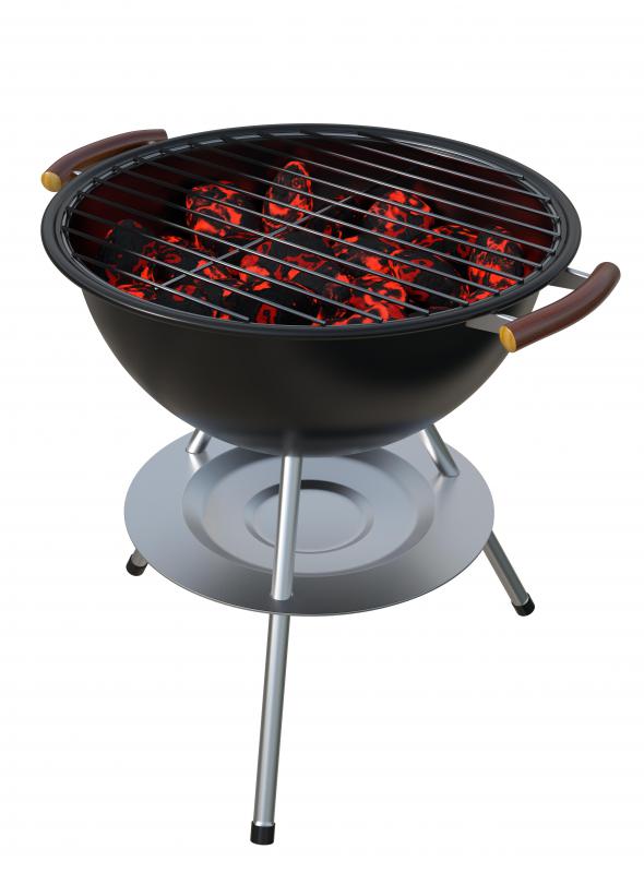 Paint that is not heat-resistant can catch on fire when the barbecue grill is in use.