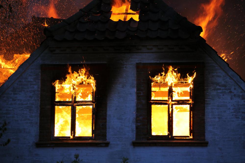Inhaling smoke from a house fire can turn a person's lungs black.