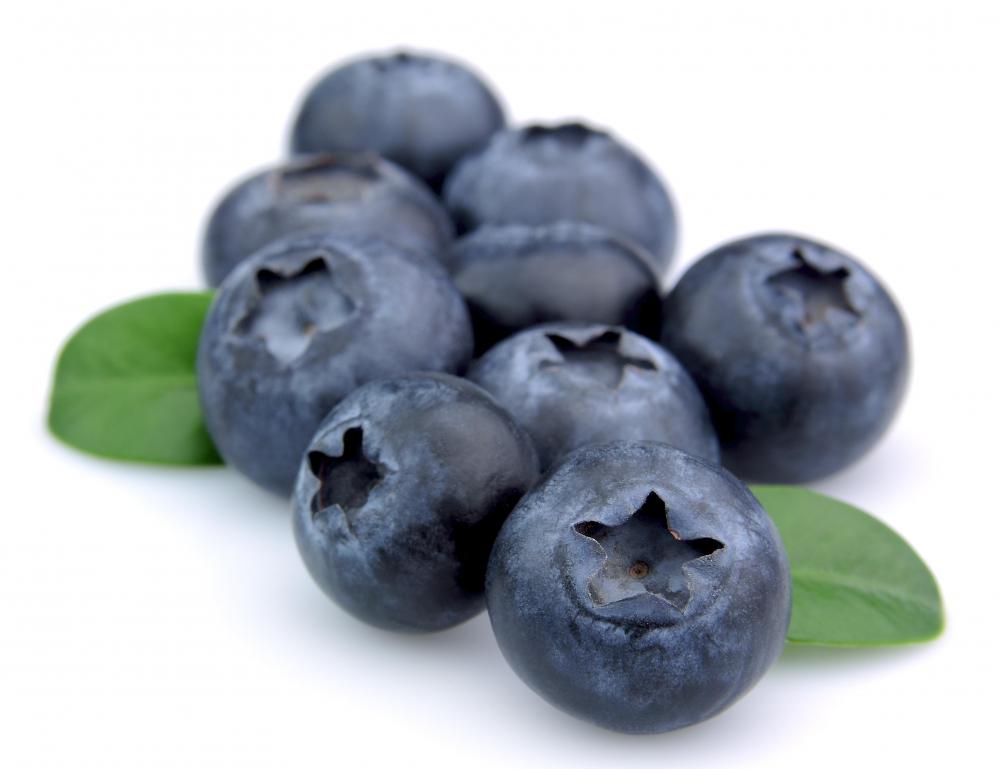 Heirloom blueberries.