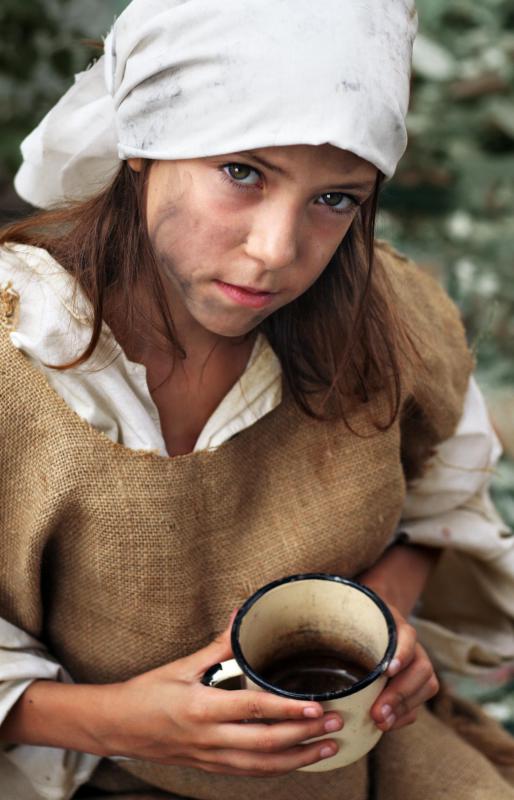 People who are looking to escape poverty might become involved in human trafficking.