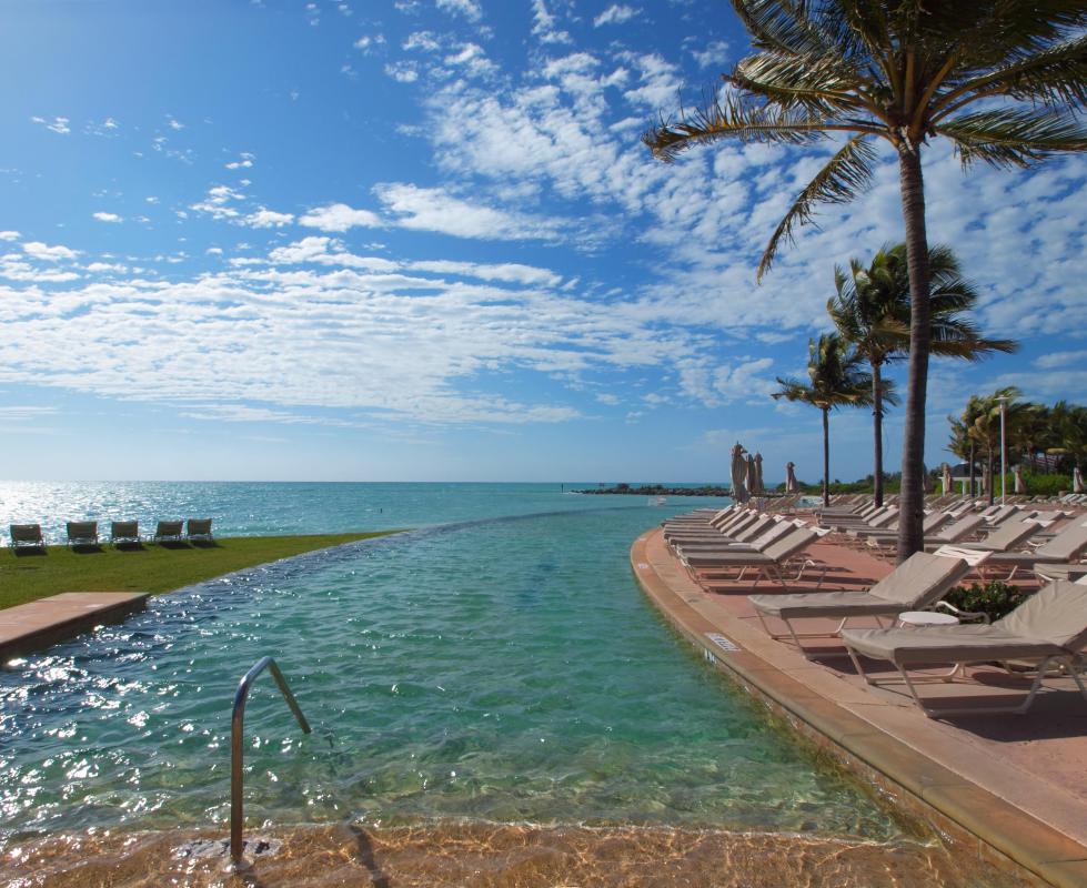 Timeshare condos, particularly those at the beach, often have pools.