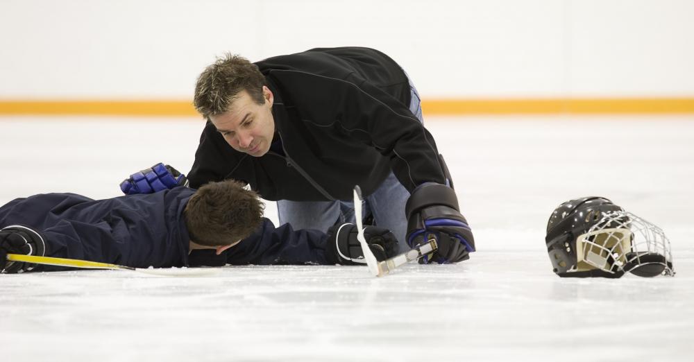 Trauma sustained to the area during contact sports is a common cause of entrapment of the saphenous nerve.