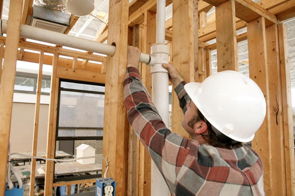 CPVC plumbing is used in the majority of modern construction.