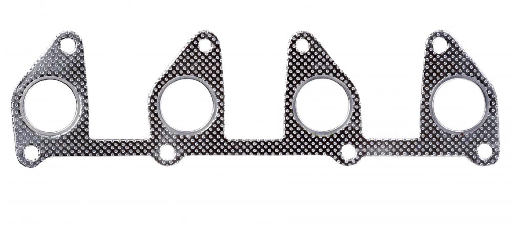 Valve heads fit into specially designed gaskets.