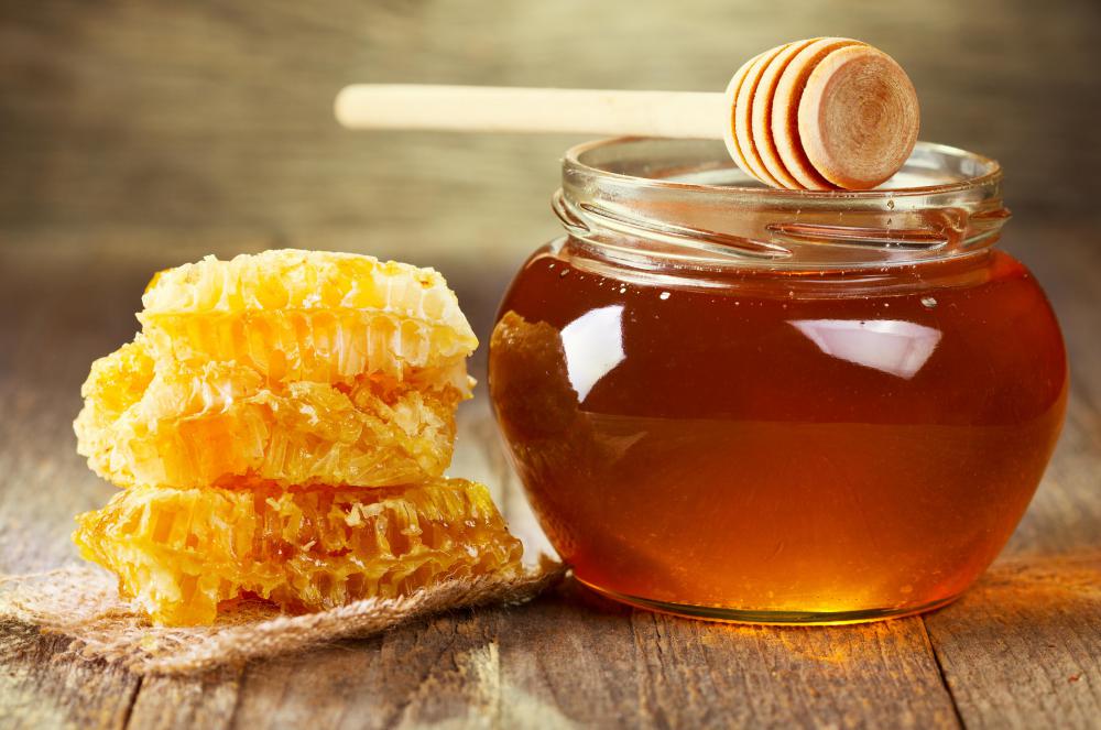 Some people drink apple cider vinegar mixed with honey as a health supplement.