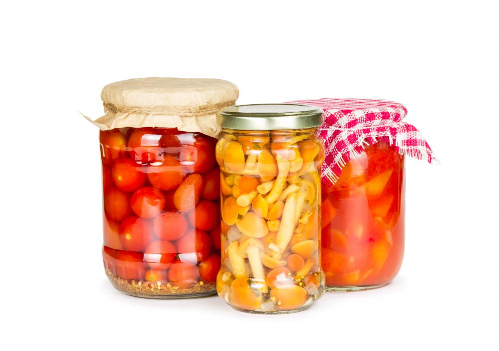 Canning food for resale in one's home is considered a cottage industry.