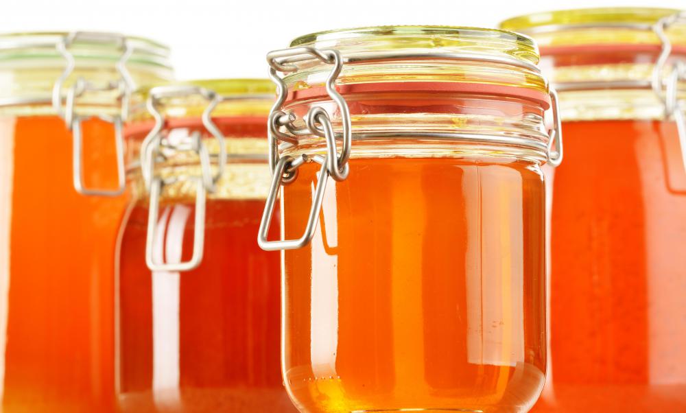 Honey is a natural antiseptic.