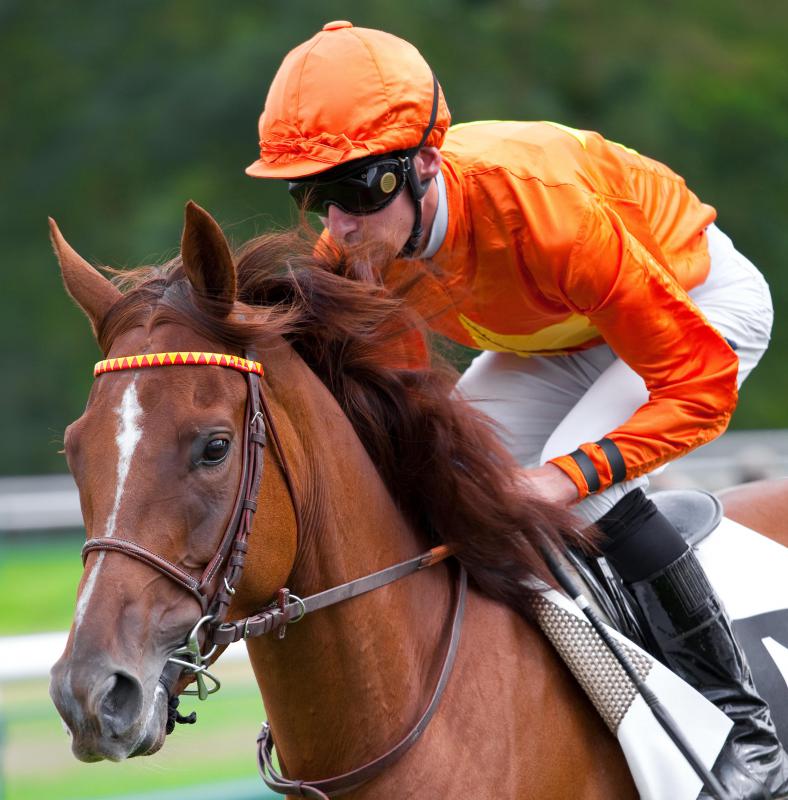 Jockeys are prone to bow legs due to their occupation.
