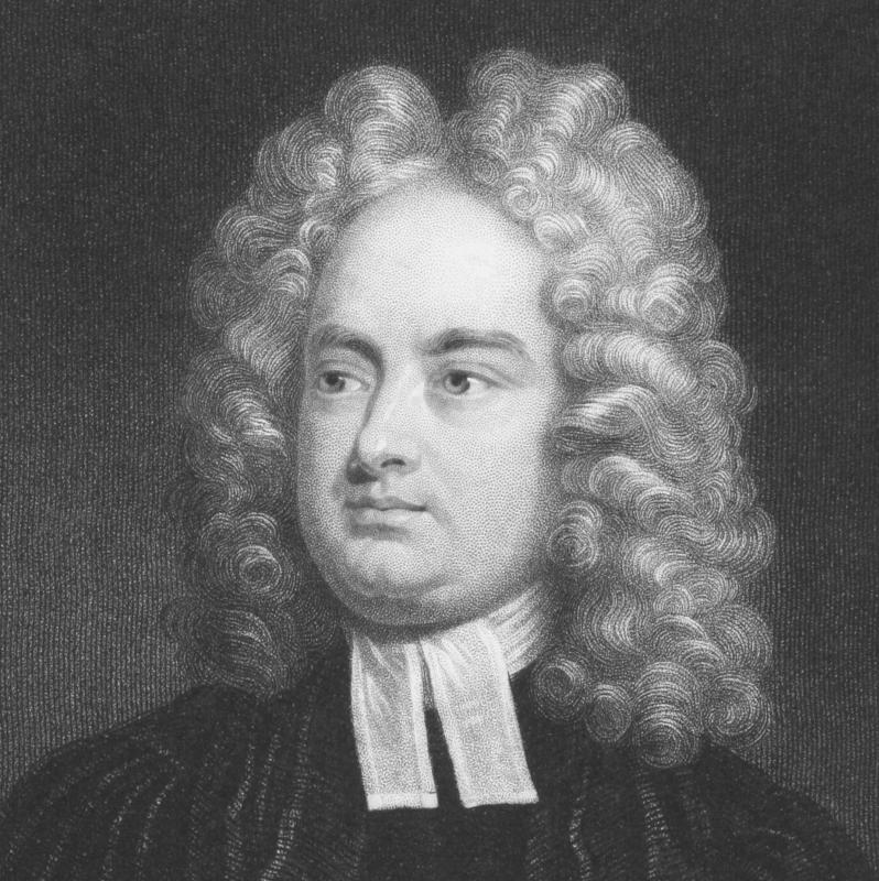 Irish writer Jonathan Swift critiqued English society with Juvenalian satire.