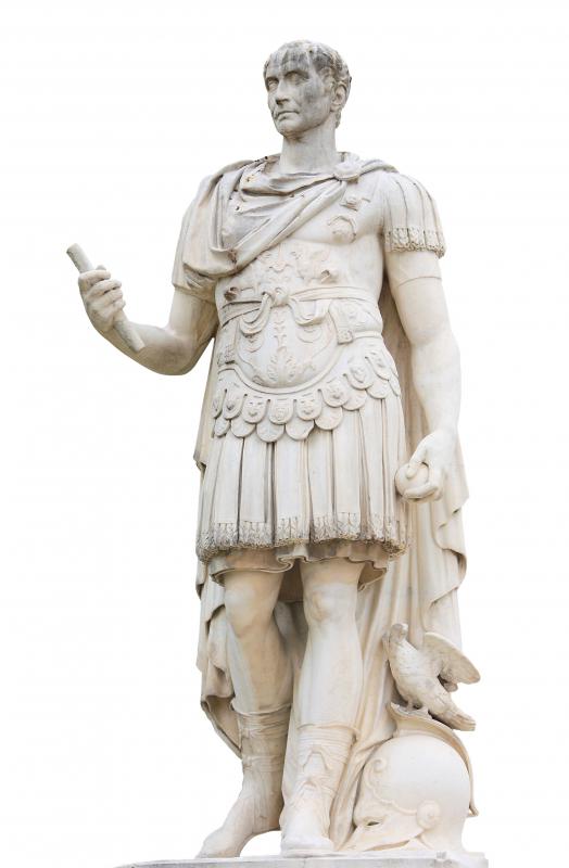 Shakespeare took poetic license with Julius Caesar's "veni, vidi, vici."