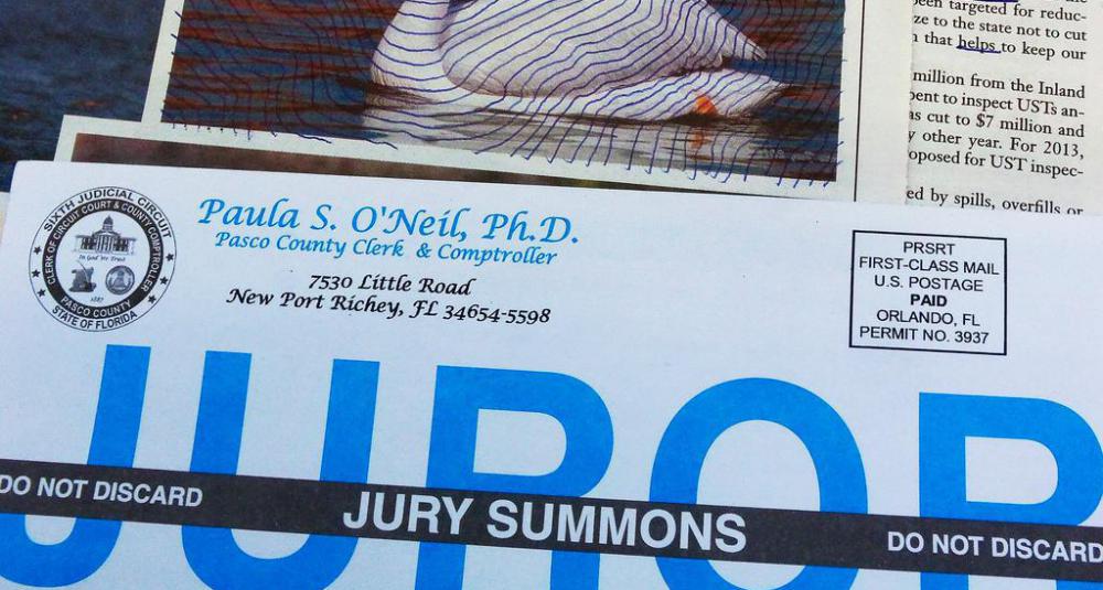 U.S. citizens must respond to summons to juries when called.