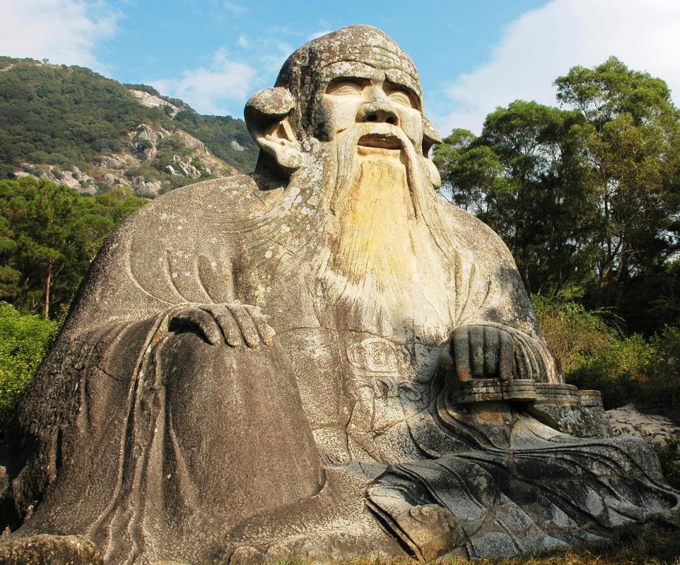 Lao Tzu is thought to have been the first person to express the tenets of Taoism in the Tao Te Ching, but today people believe that the Tao Te Ching was the work of numerous philosophers over a long period of time.