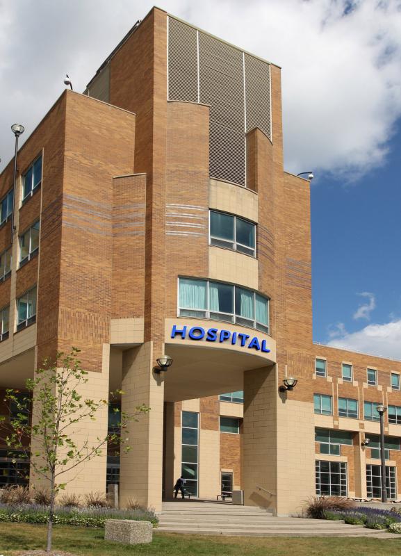 Larger hospitals generally have different methods of administrative record keeping.