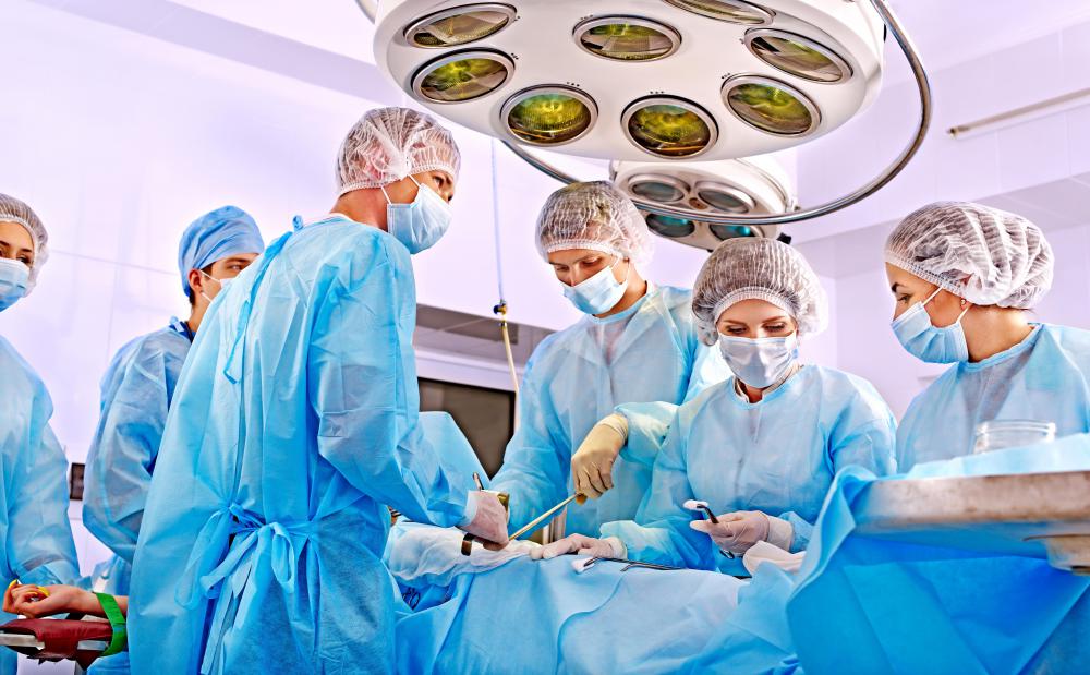 Surgery may be required to remove an ovarian fibroid.