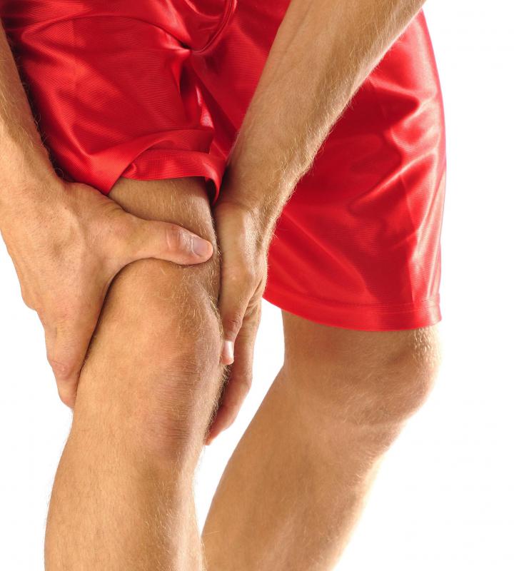 A man with joint pain.