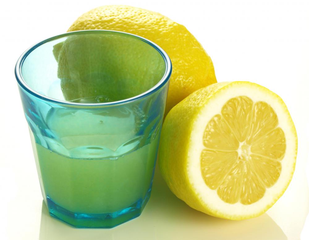 Lemon juice can be used to clean kitchen cabinets.