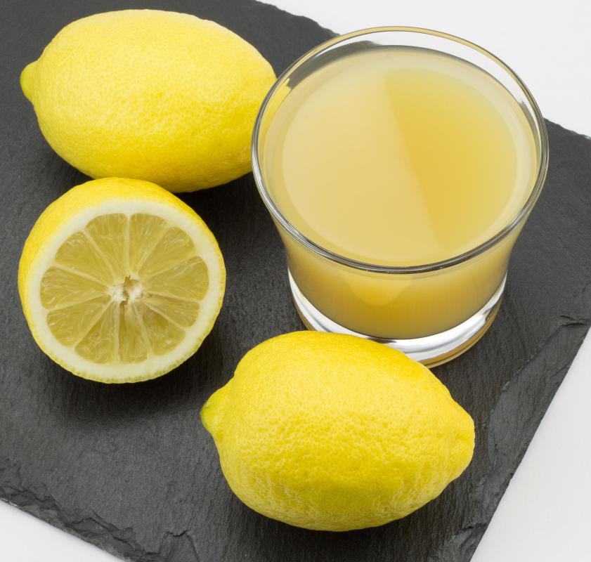 Lemons are high in vitamin C, making them a preventative treatment for scurvy.