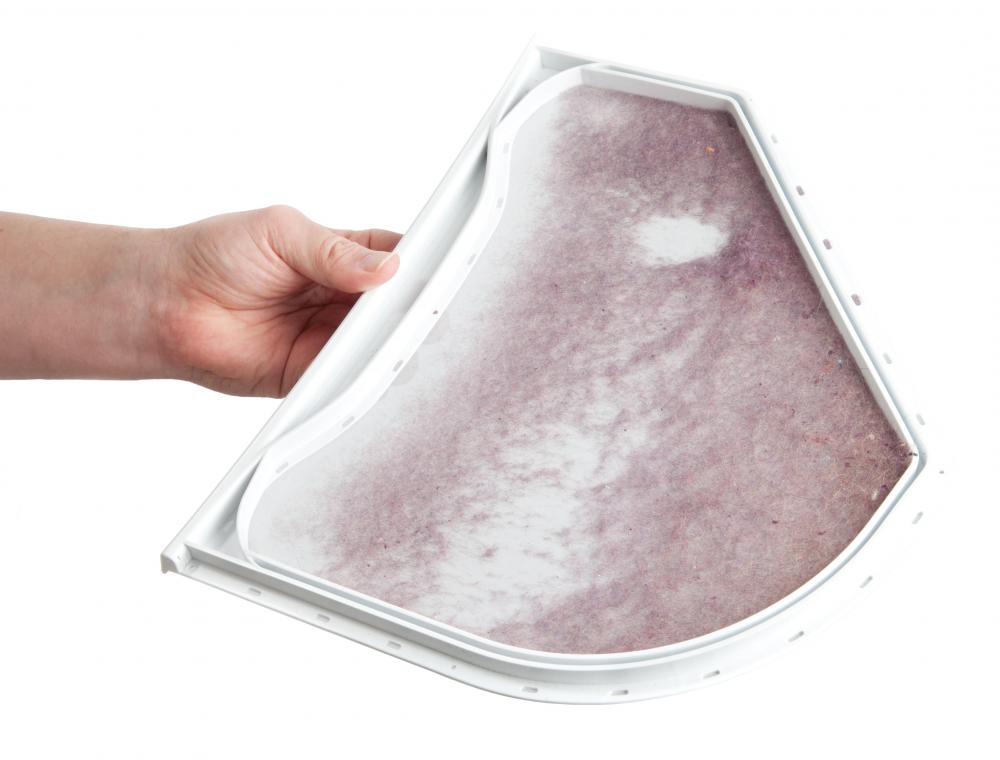 Dryer lint can be a fire hazard if it's not collected and disposed of properly.